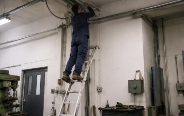 Pád ze žebříku v práci: na jaké odškodnění máte nárok